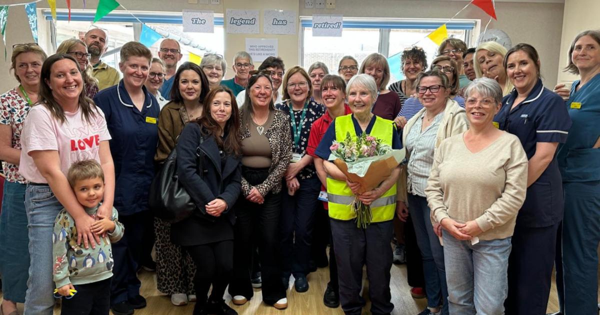 Much-loved Forest Holme Hospice nurse Carmel retiring
