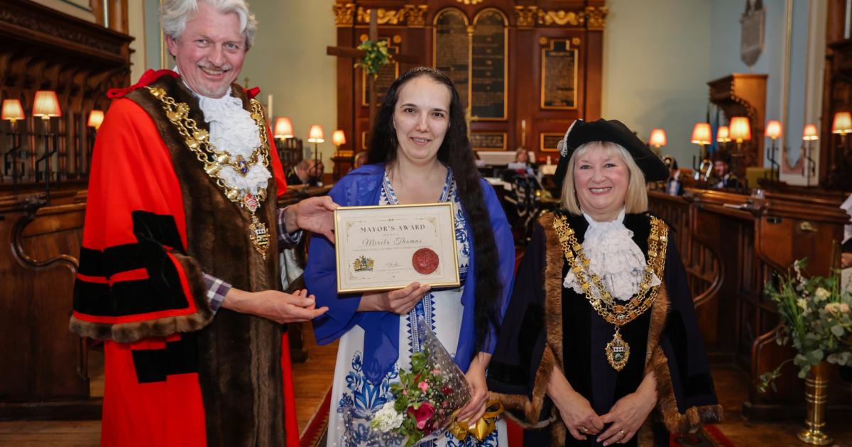 Care home worker recognised with Mayor of Poole award