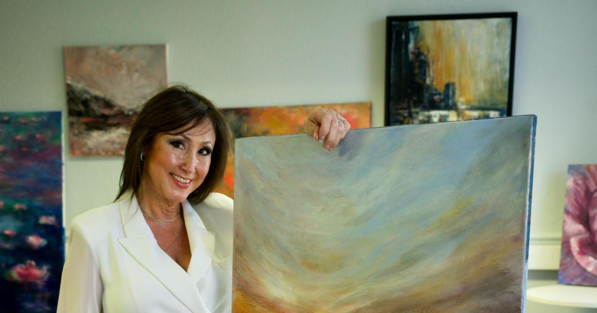 Bury St Edmunds artist Linda Leong-Son talks to Gina Long