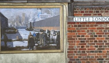 Famous masterpieces transform Newport into outdoor gallery