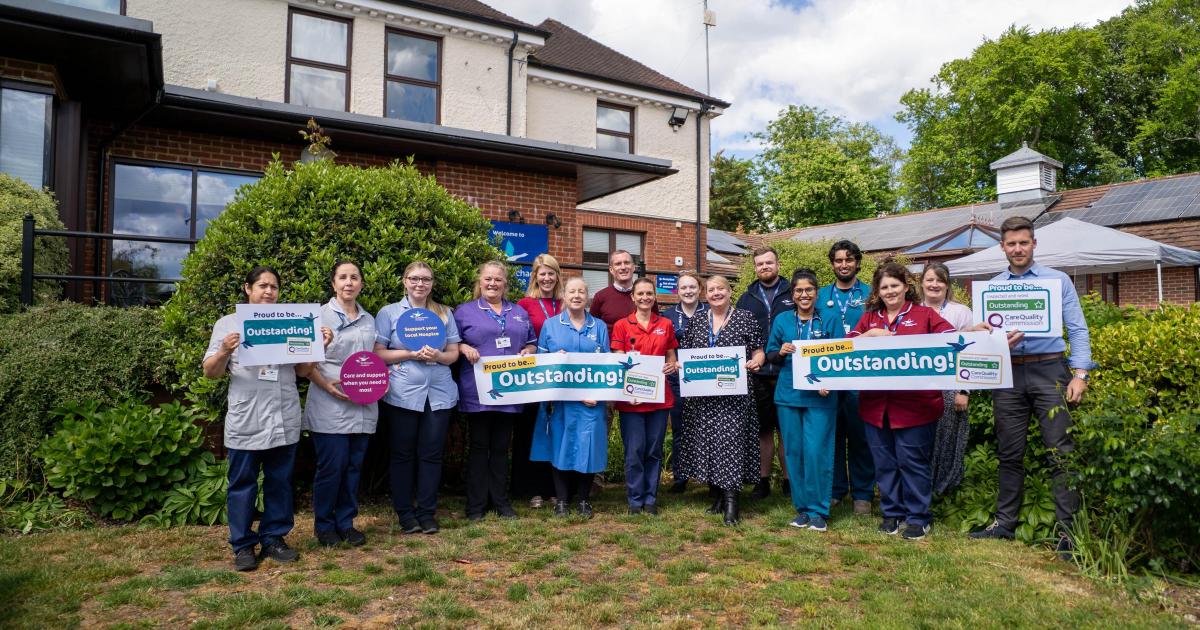 St Michael's Hospice Basingstoke rated outstanding by CQC