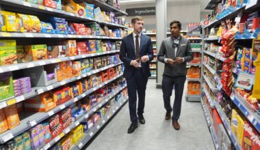 Treasury minister denies UK plan to cap food prices is like SNP pledge
