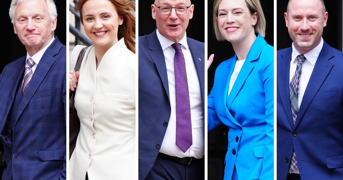 Full list of the Scottish Cabinet as John Swinney picks team