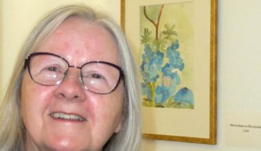 Peebles: Geraldine Davey's Floral Watercolours at Dawyck