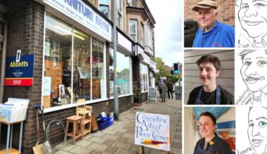 Artist reveals caricature portraits mission in Cromer
