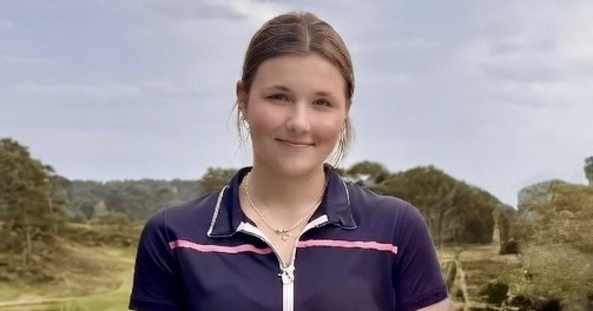 Molly Cartwright-Tickle secured victory at junior golf open