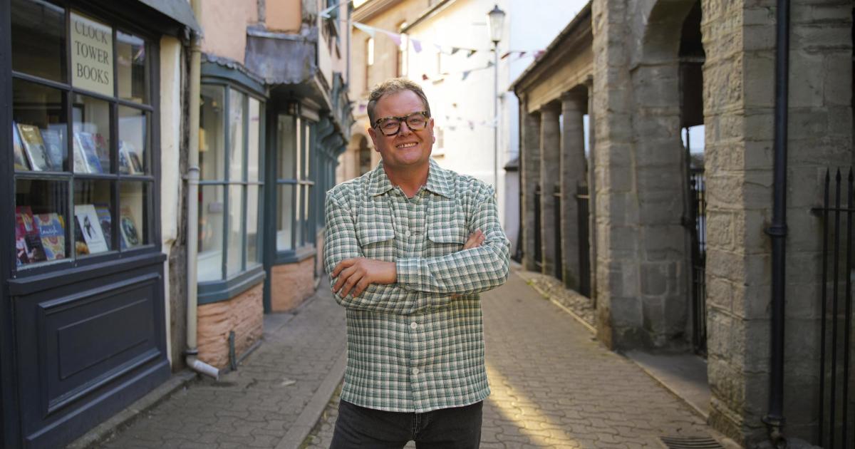 BBC Alan Carr Interior Design Masters transforms Hay-on-Wye shops