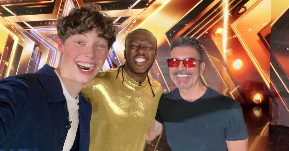 Winchester supports Britain's Got Talent finalist Rafferty