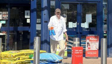 Only Fools and Horses star Nicholas Lyndhurst spotted in Chichester