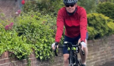 Richard Winstanley cycling 140 kilometres for Alabaré