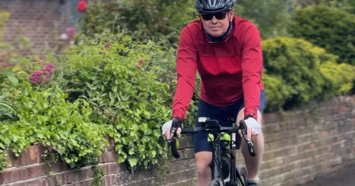 Richard Winstanley cycling 140 kilometres for Alabaré