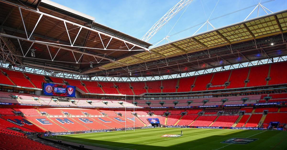 Date of the 2027 Rugby League Challenge Cup Final at Wembley