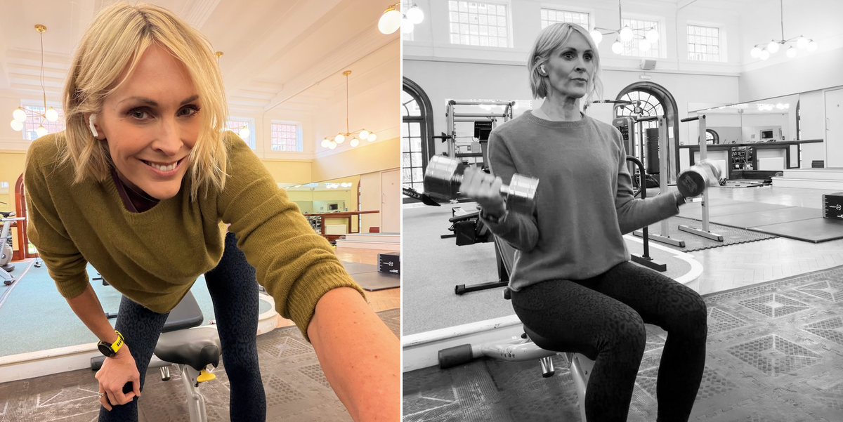 How Jenni Falconer, 50, builds strong, muscular arms – inside her 45-minute upper-body workout