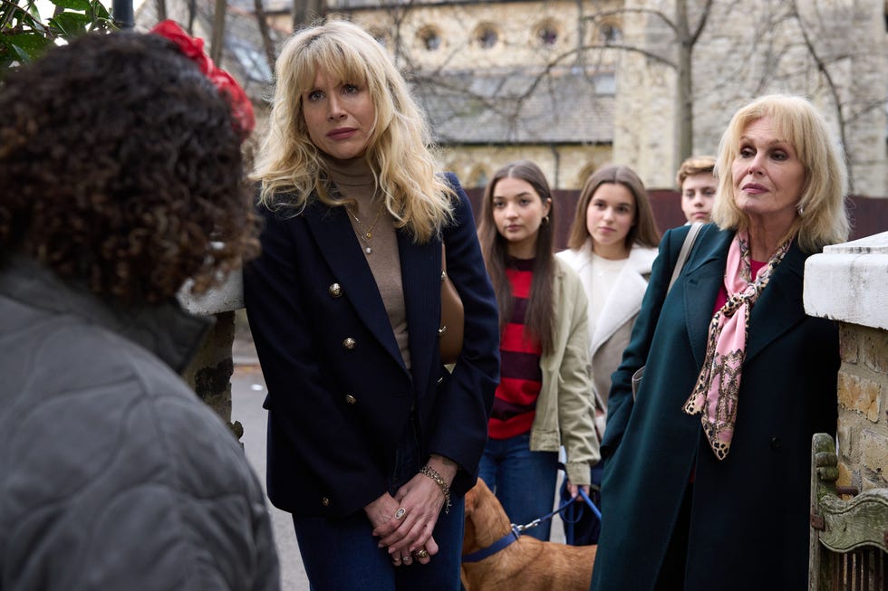 EMBARGOED 27.04.26 20:00 Lucy Punch, Joanna Lumley, Amandaland season 2 lucy punch, joanna lumley, amandaland season 2
