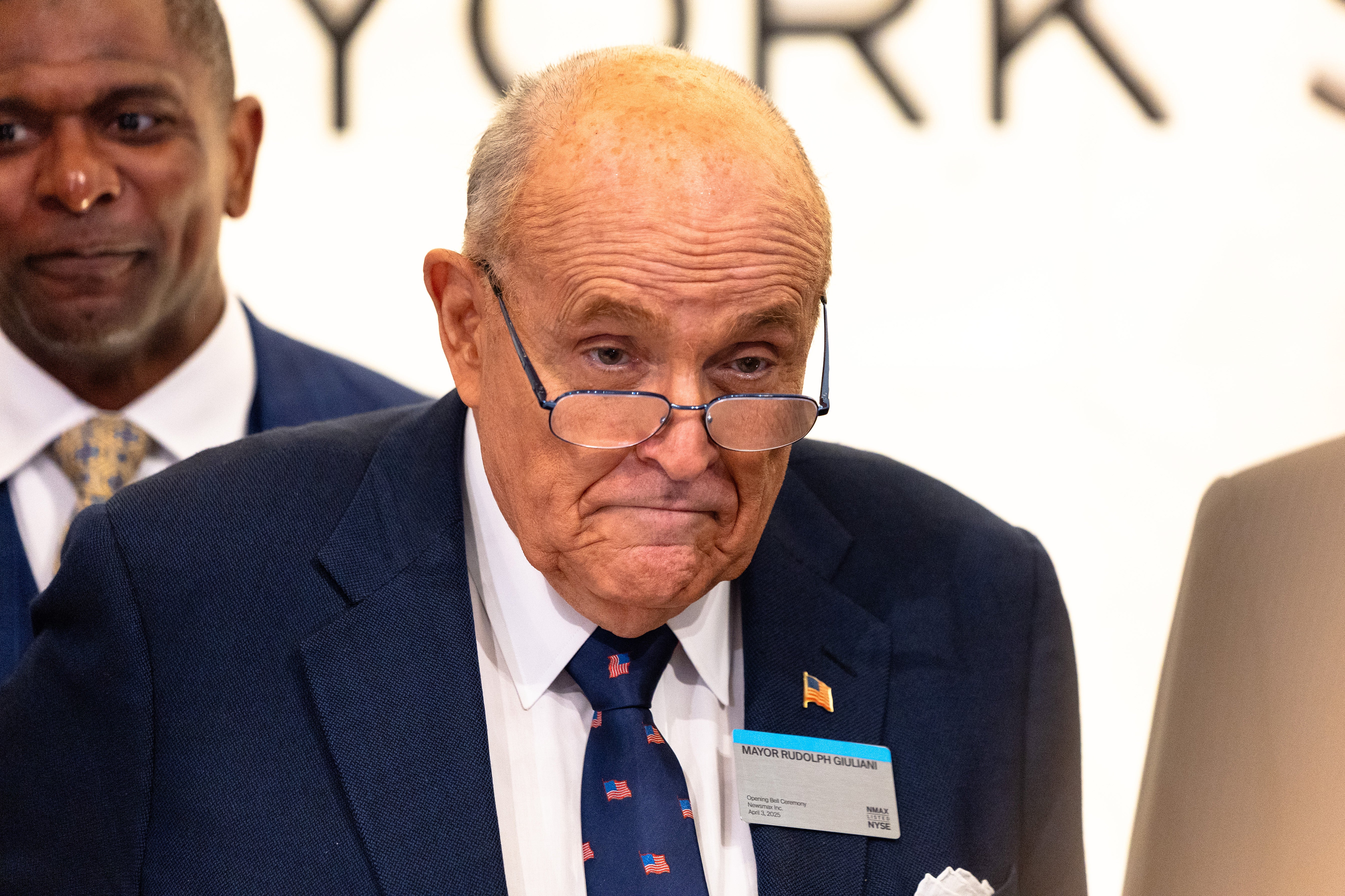 Former New York City Mayor Rudy Giuliani has been hospitalized in Florida, according to his team