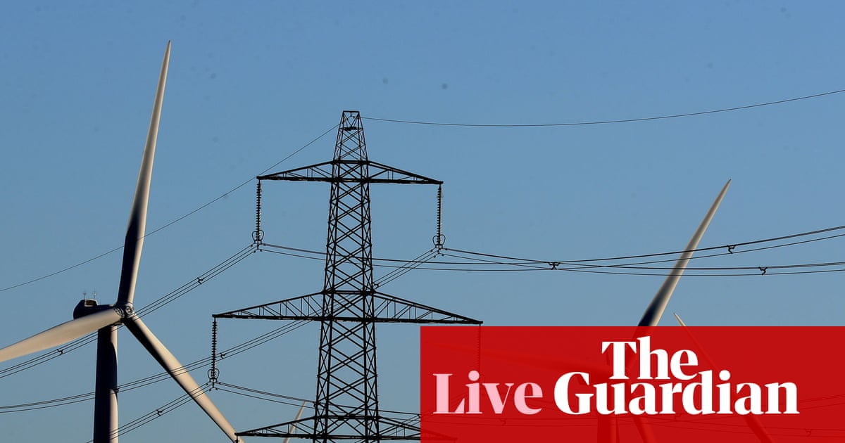UK inflation eases more than expected to 2.8%, led by lower electricity and gas bills – as it happened | Business