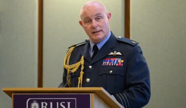 UK on ‘high alert’ to defend Falklands, says RAF chief