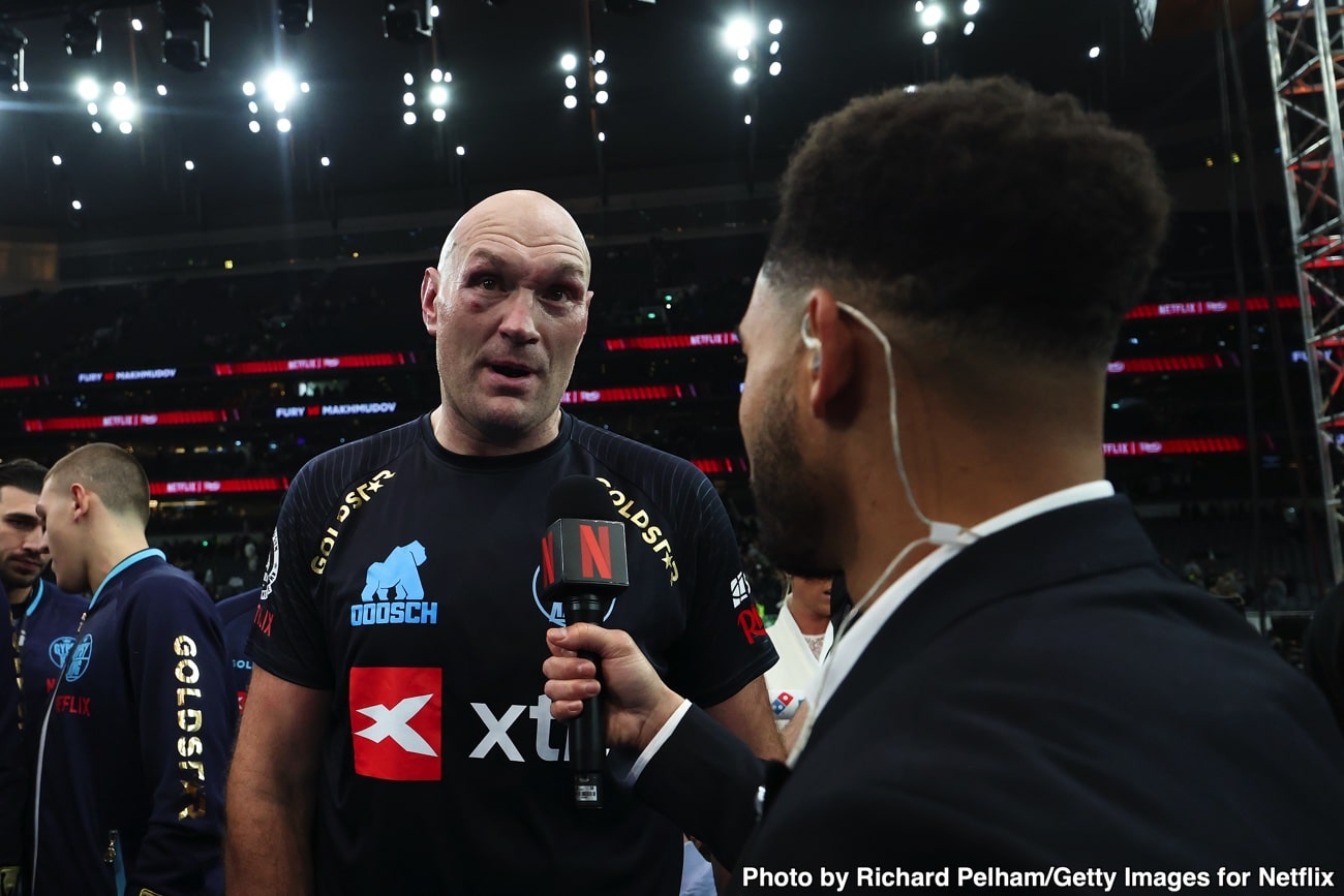 Image: Tyson Fury Opponent Expected This Week, Says Warren