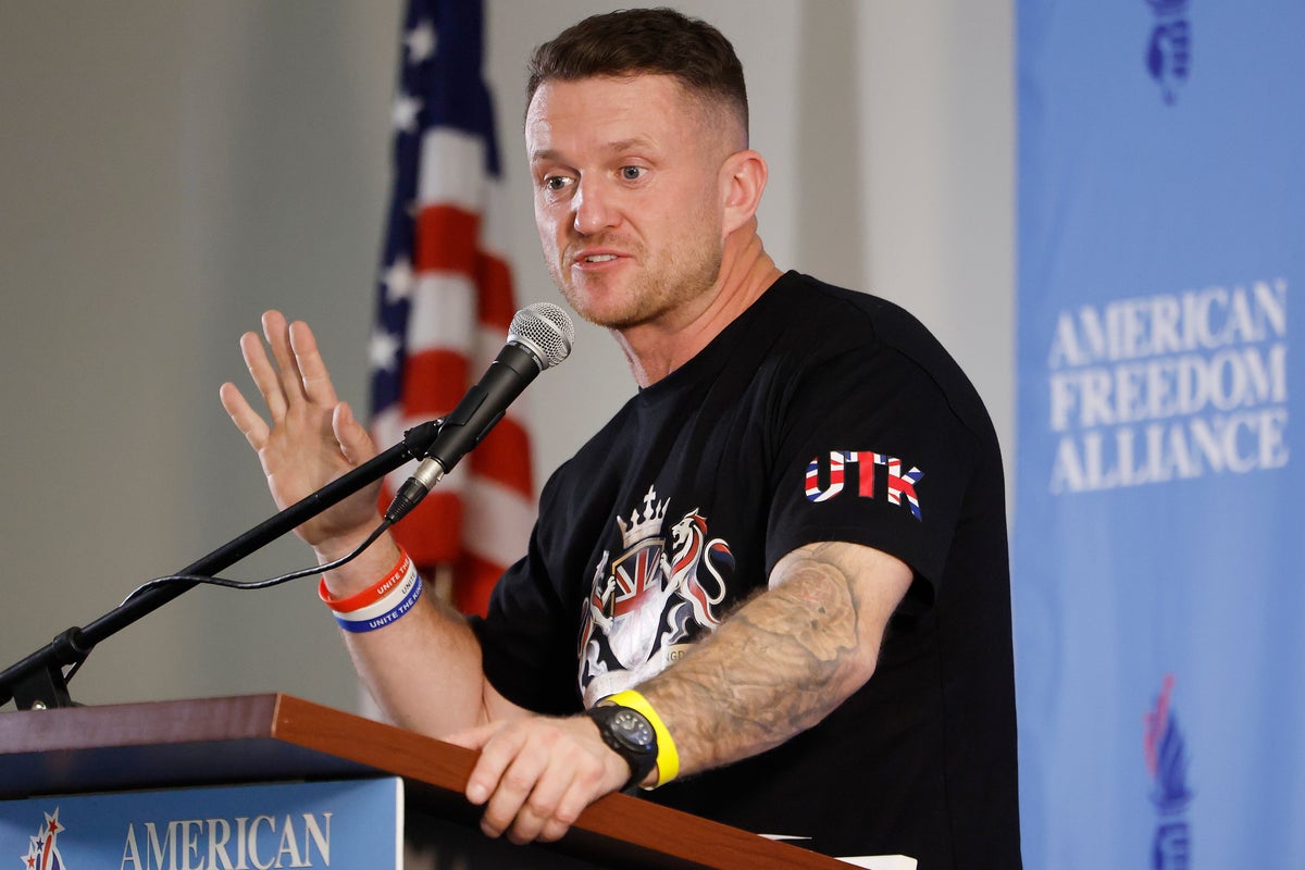 Who are the ‘far-right agitators’ blocked from entering the UK ahead of Tommy Robinson’s march?