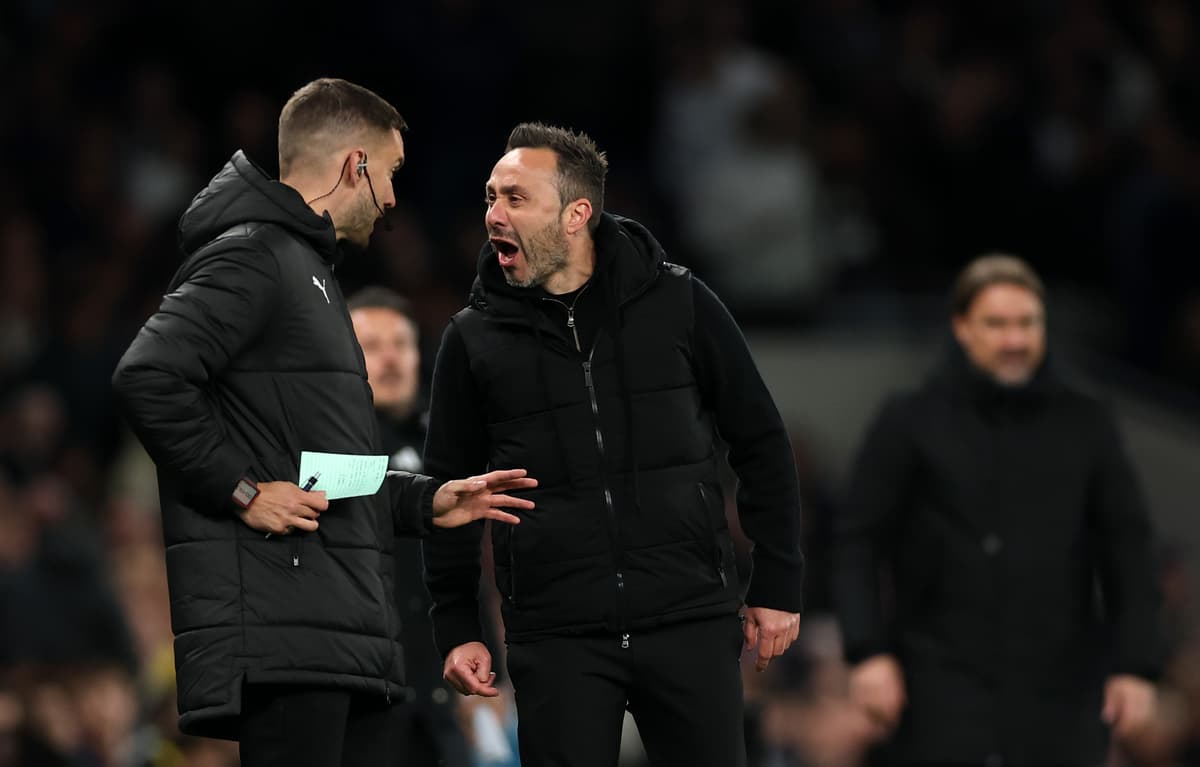 De Zerbi makes VAR claim as Spurs denied penalty amid Arsenal controversy - London Evening Standard