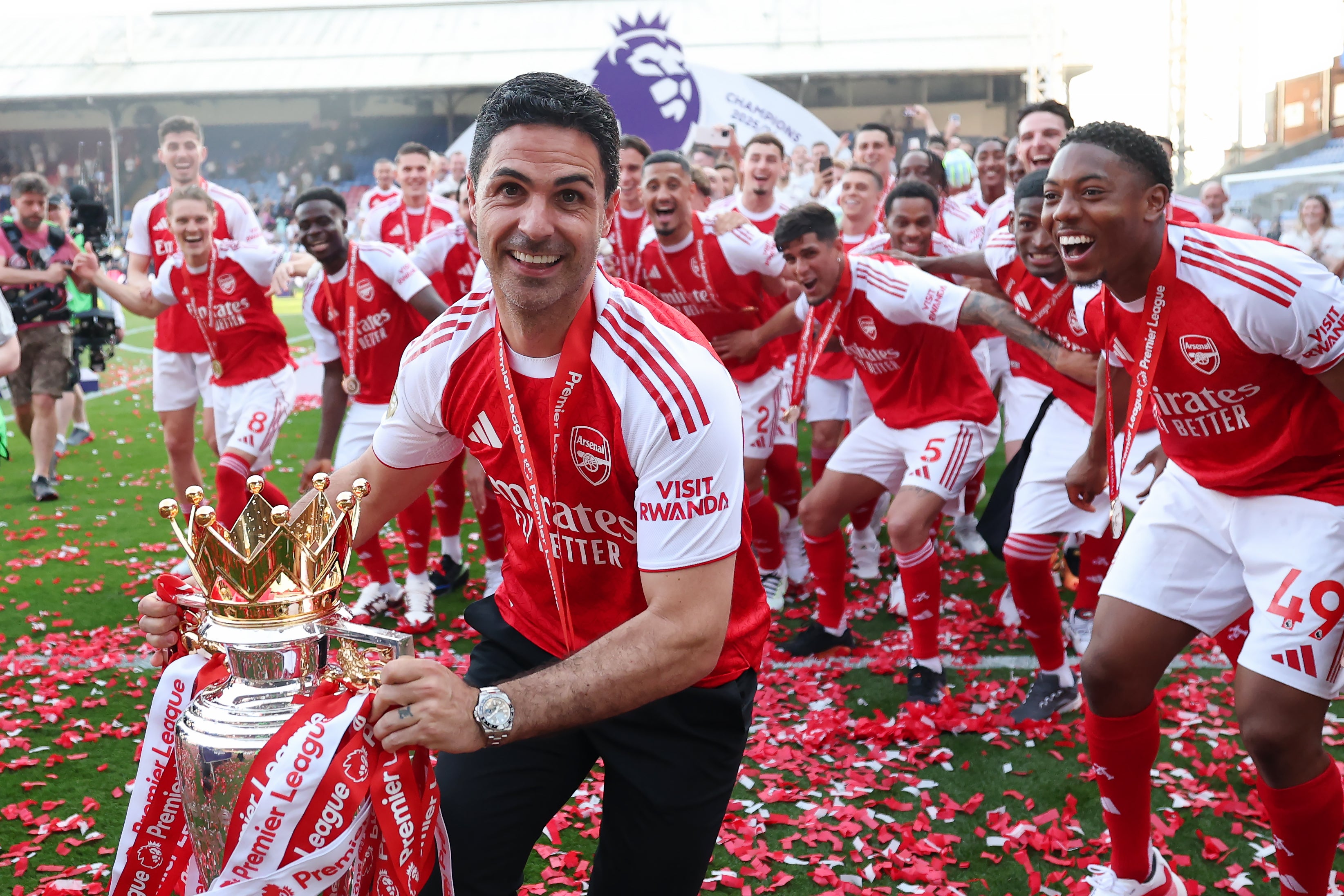 Arsenal celebrated their first Premier League title for 22 years last week