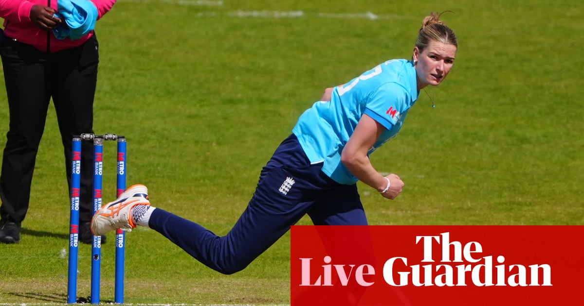England v New Zealand: first women’s cricket ODI – live | Women's cricket