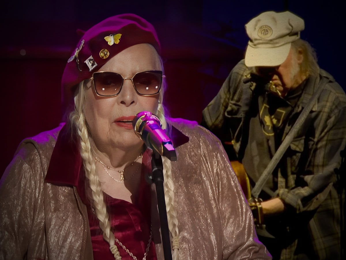 The show Joni Mitchell and Neil Young both called the death of music