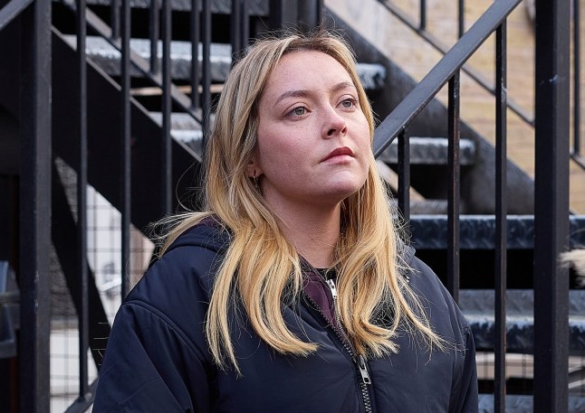 Megan looks at Eva in Coronation Street