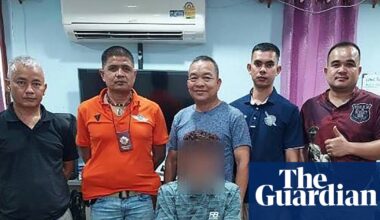 Image of Thai police in sparkly dresses with handcuffed suspect turns out to be AI fake | AI (artificial intelligence)