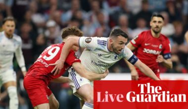 Freiburg v Aston Villa: Europa League final – live | Europa League