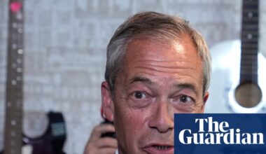 Farage trying to avoid scrutiny over £5m gift from crypto billionaire, Labour says | Nigel Farage
