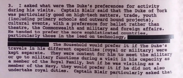 An extract of the letter, as quoted above
