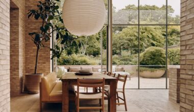 A pleasingly unconventional house in south west London where old meets new