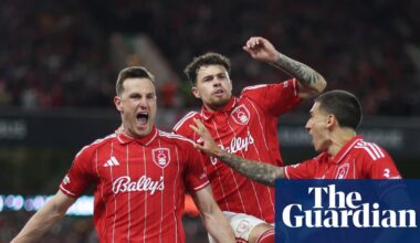 Chris Wood gives Nottingham Forest narrow semi-final edge over Aston Villa | Europa League