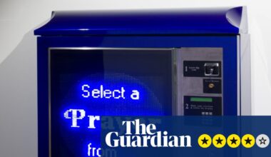 Rose Finn-Kelcey review – flying puns, smart pranks and prayers for 20p | Art