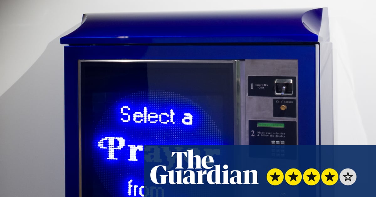 Rose Finn-Kelcey review – flying puns, smart pranks and prayers for 20p | Art