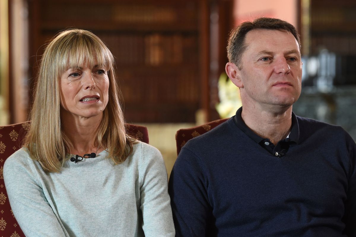 Kate and Gerry McCann, parents of Madeleine McCann
