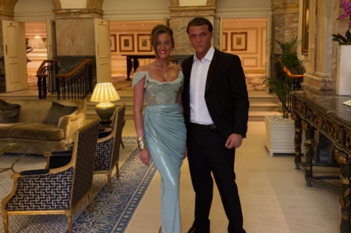 Venezuela Fury with her partner, Noah Price
