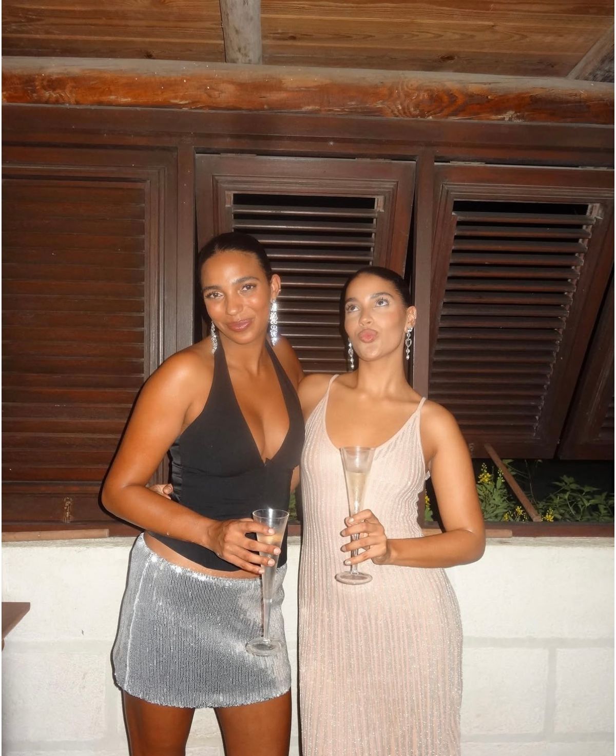 Mica Harris and sister Viviana