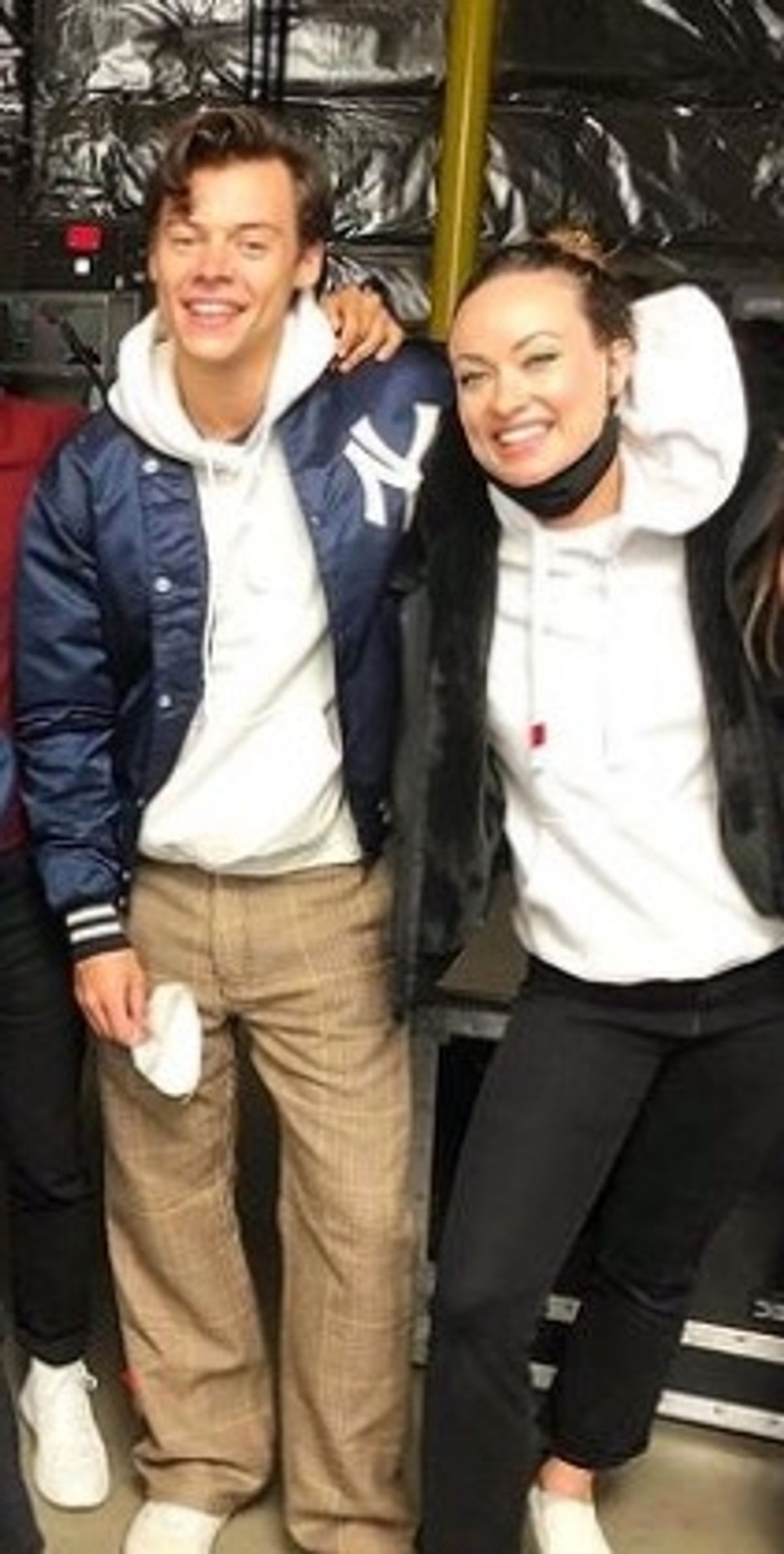 Harry Styles and Olivia Wilde in a photo together.