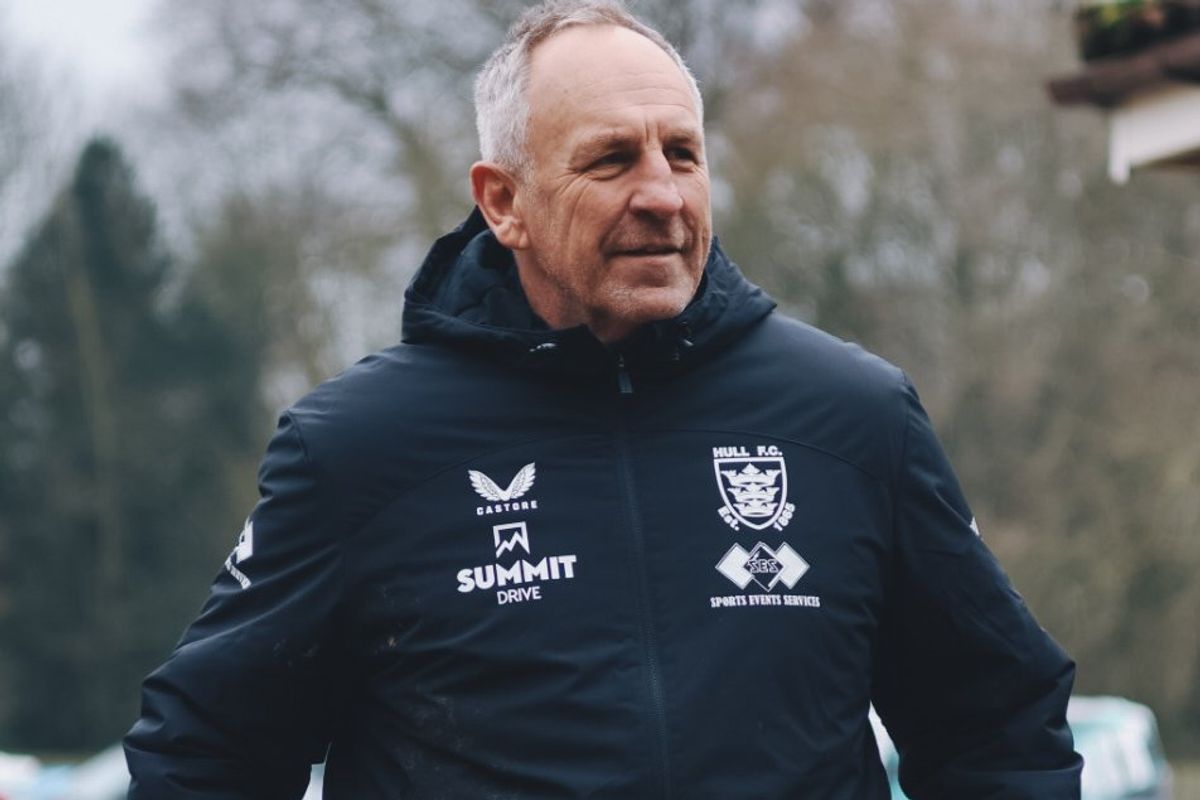 John Cartwright before a Hull FC game.