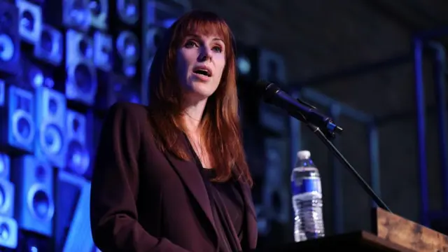 Angela Rayner pictured in February