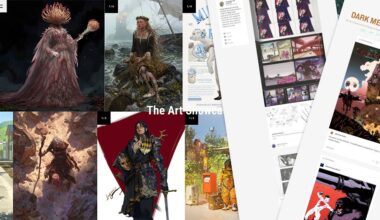 Screens from blogs