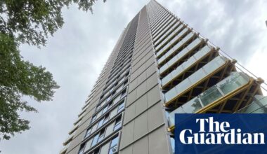 Two adults and a child die after fall from London high-rise building | London