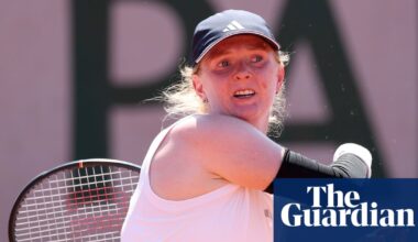 Fran Jones out of French Open after fightback against Marie Bouzkova falls short | French Open 2026