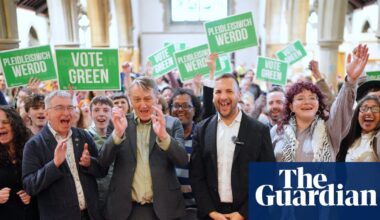 ‘Voting Green will stop Reform’: party eyes kingmaker role in Wales | Green party