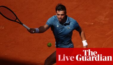 French Open 2026: Zverev, Raducanu and Fritz in action on day one at Roland Garros – live | French Open 2026