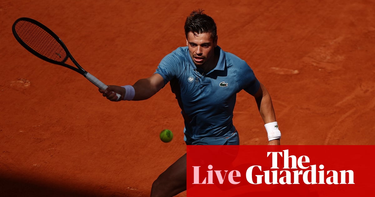 French Open 2026: Zverev, Raducanu and Fritz in action on day one at Roland Garros – live | French Open 2026