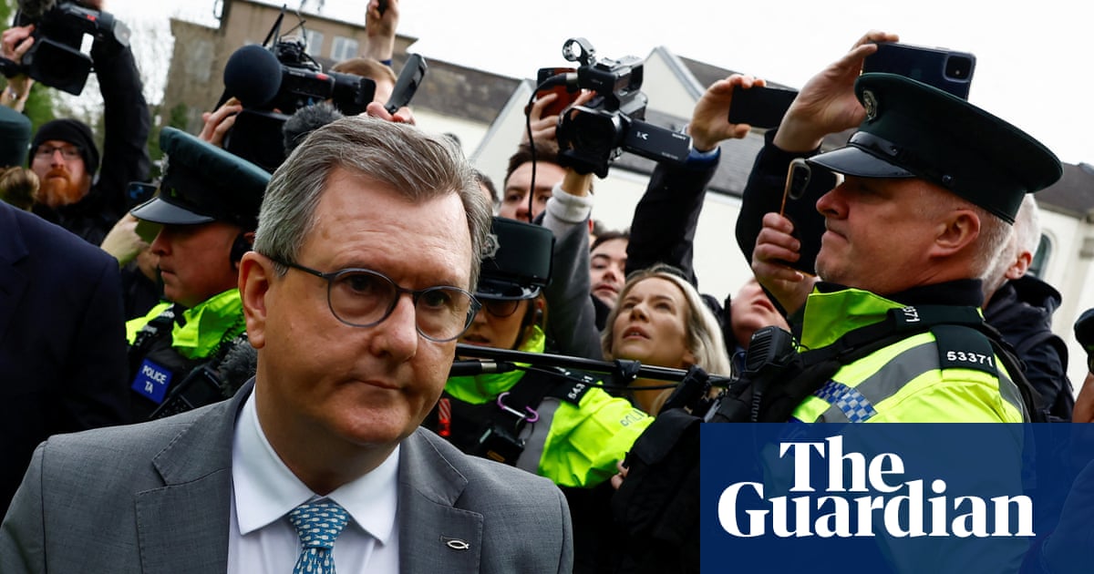 Trial of Jeffrey Donaldson for alleged sex offences to begin in Newry | UK news