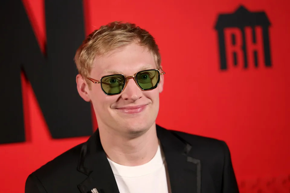 Curry Barker attends the Los Angeles Special Screening of Focus Features' "Obsession" at the Hollywood Legion Theater on May 11, 2026 in Los Angeles, California.